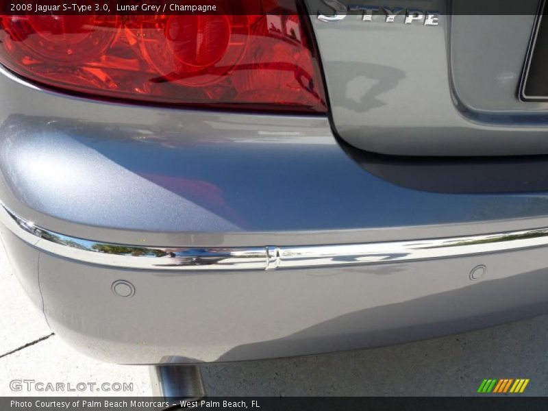 Lunar Grey / Champagne 2008 Jaguar S-Type 3.0
