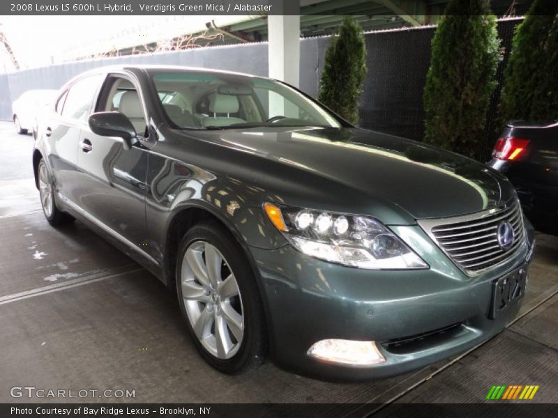 Verdigris Green Mica / Alabaster 2008 Lexus LS 600h L Hybrid