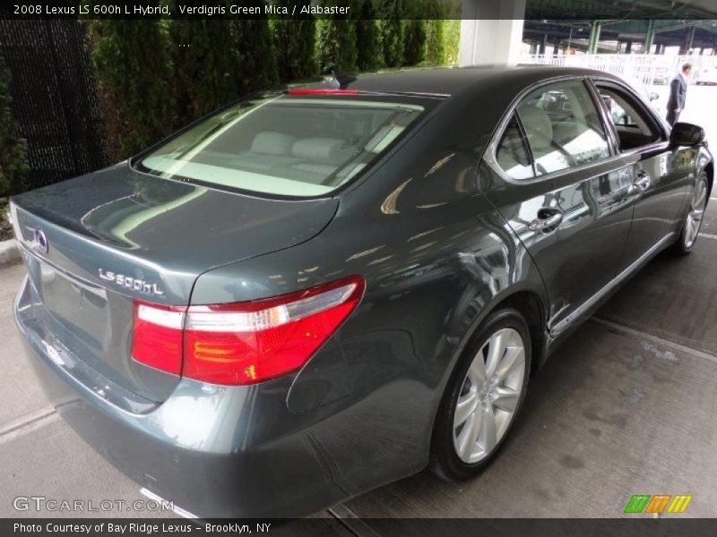 Verdigris Green Mica / Alabaster 2008 Lexus LS 600h L Hybrid