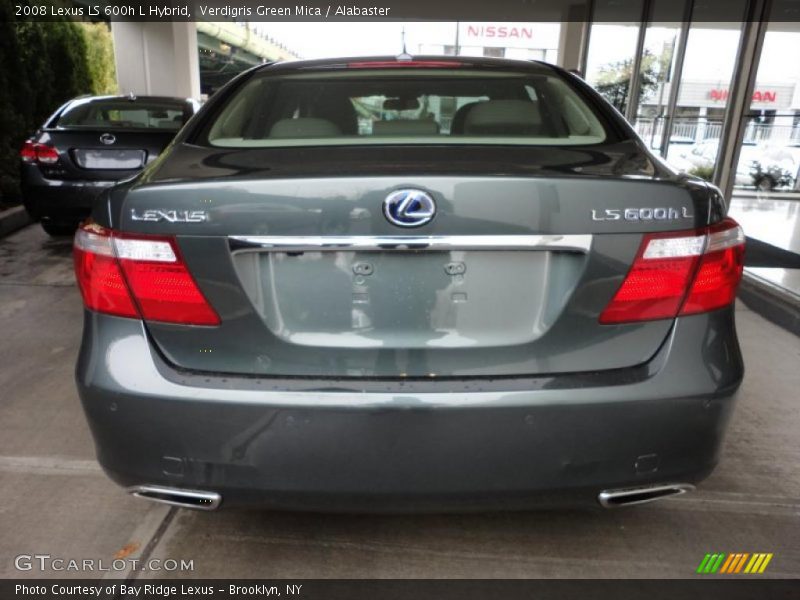 Verdigris Green Mica / Alabaster 2008 Lexus LS 600h L Hybrid