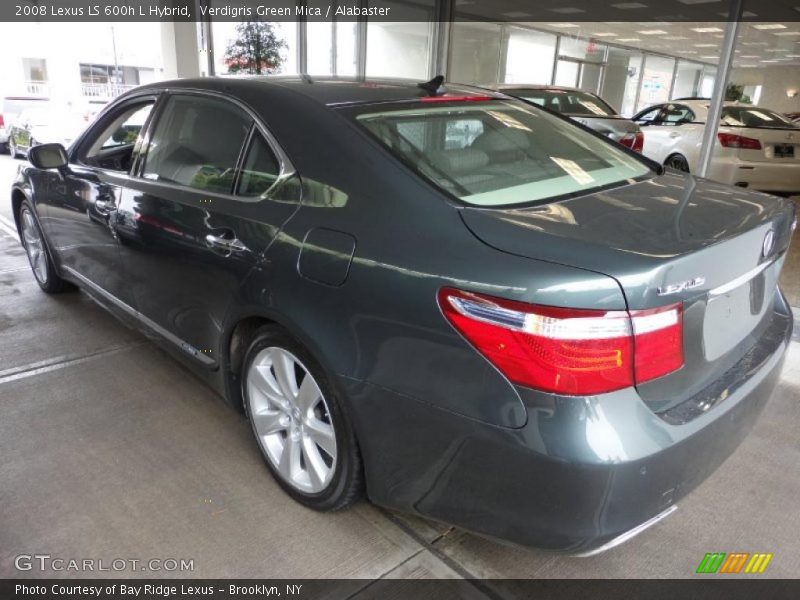 Verdigris Green Mica / Alabaster 2008 Lexus LS 600h L Hybrid