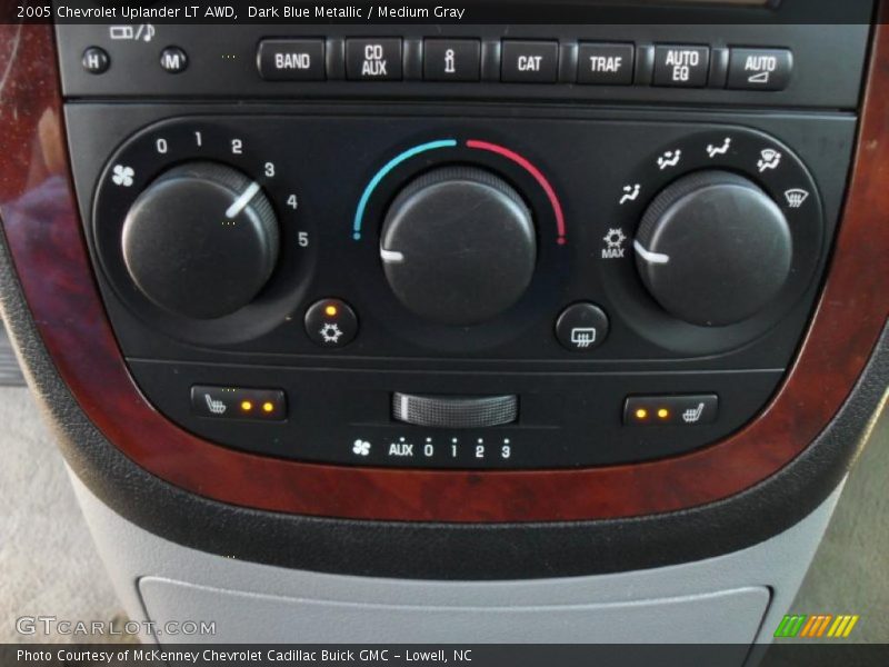 Controls of 2005 Uplander LT AWD