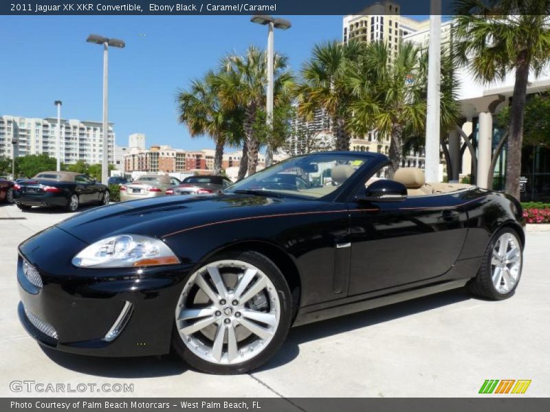  2011 XK XKR Convertible Ebony Black
