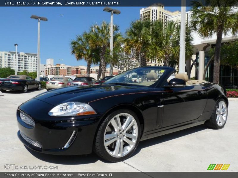  2011 XK XKR Convertible Ebony Black