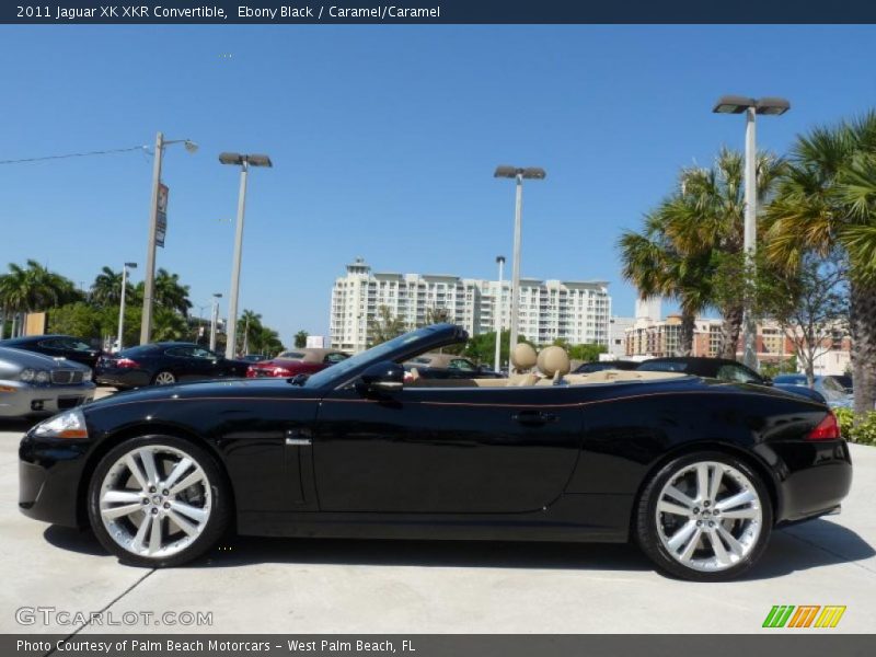  2011 XK XKR Convertible Ebony Black