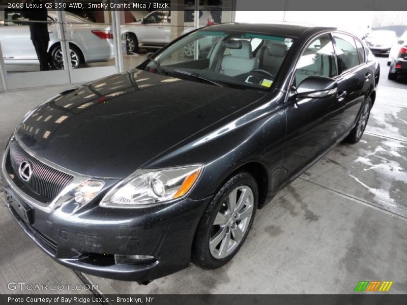 Smoky Granite Mica / Black 2008 Lexus GS 350 AWD
