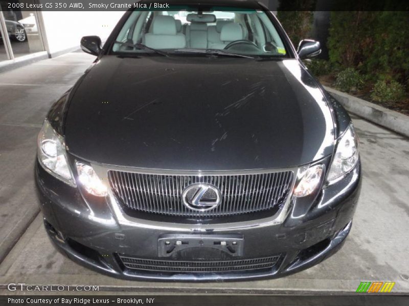 Smoky Granite Mica / Black 2008 Lexus GS 350 AWD