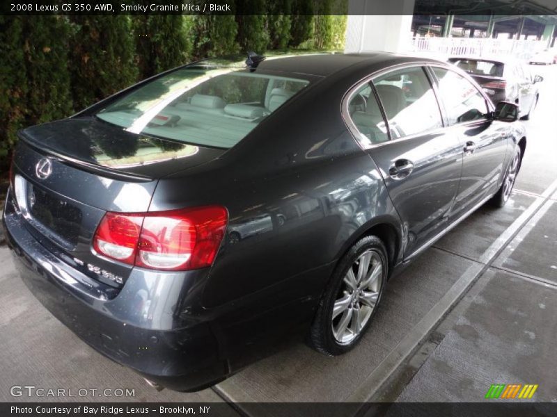 Smoky Granite Mica / Black 2008 Lexus GS 350 AWD