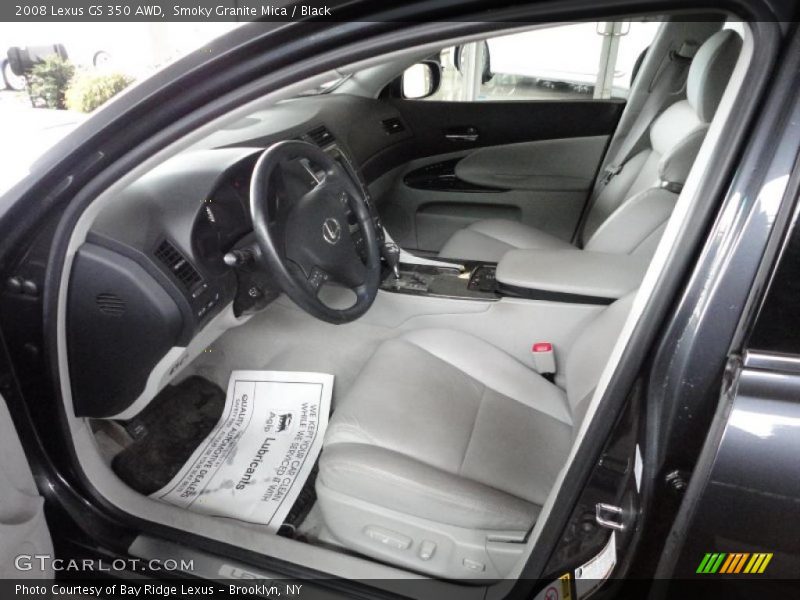 Smoky Granite Mica / Black 2008 Lexus GS 350 AWD
