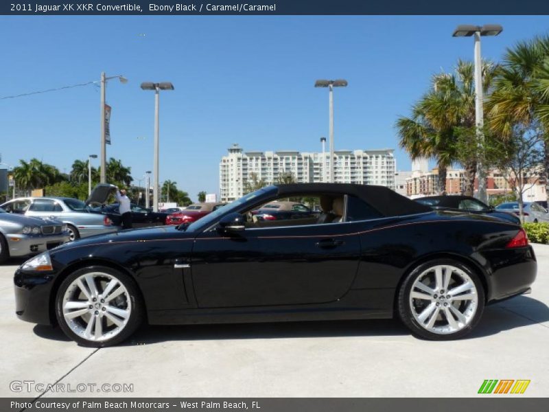  2011 XK XKR Convertible Ebony Black