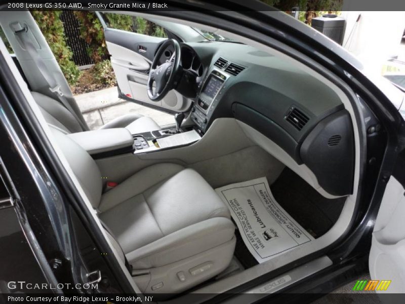 Smoky Granite Mica / Black 2008 Lexus GS 350 AWD