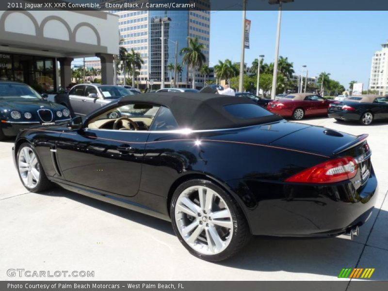  2011 XK XKR Convertible Ebony Black