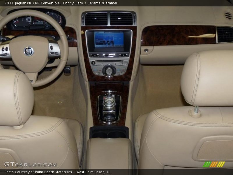 Ebony Black / Caramel/Caramel 2011 Jaguar XK XKR Convertible