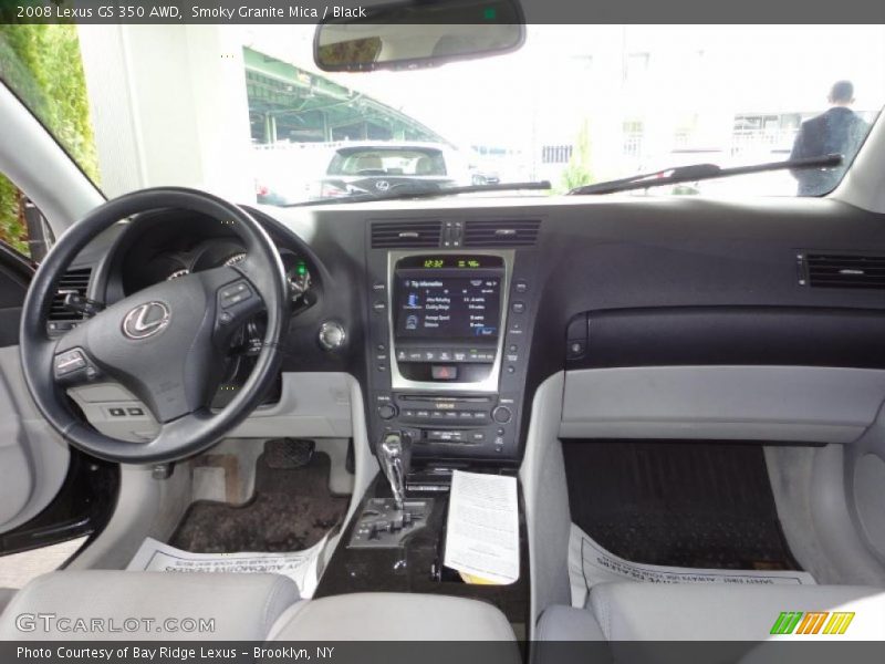 Smoky Granite Mica / Black 2008 Lexus GS 350 AWD