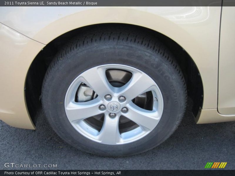  2011 Sienna LE Wheel