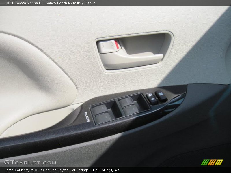 Sandy Beach Metallic / Bisque 2011 Toyota Sienna LE