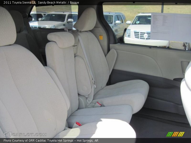 Sandy Beach Metallic / Bisque 2011 Toyota Sienna LE