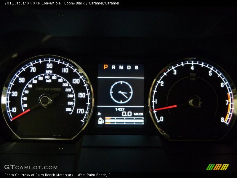  2011 XK XKR Convertible XKR Convertible Gauges