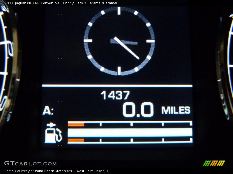 Ebony Black / Caramel/Caramel 2011 Jaguar XK XKR Convertible