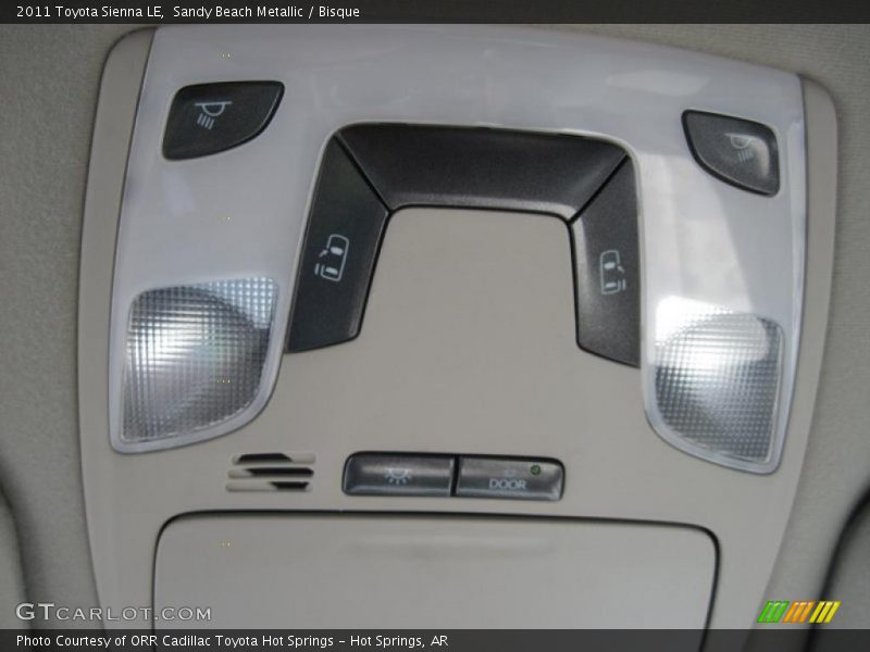 Sandy Beach Metallic / Bisque 2011 Toyota Sienna LE