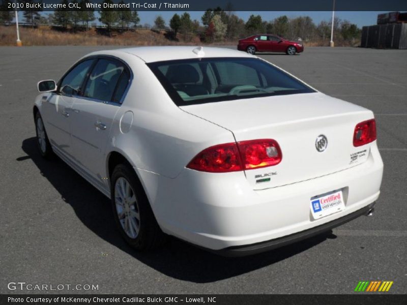 White Diamond Tri-Coat / Titanium 2010 Buick Lucerne CXL
