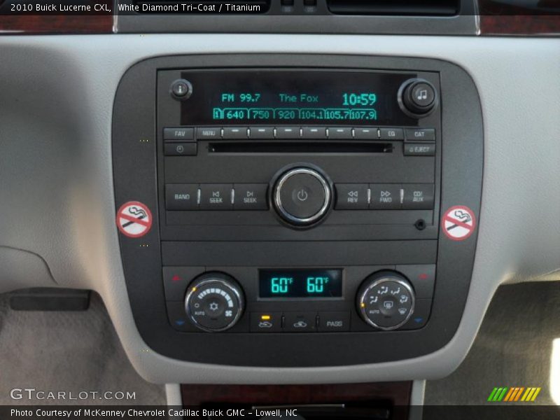 White Diamond Tri-Coat / Titanium 2010 Buick Lucerne CXL