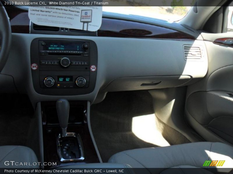 White Diamond Tri-Coat / Titanium 2010 Buick Lucerne CXL
