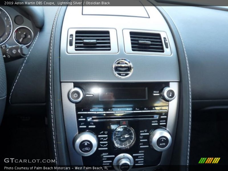 Controls of 2009 DBS Coupe
