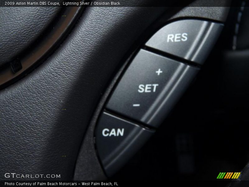 Controls of 2009 DBS Coupe