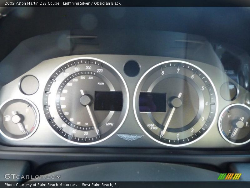  2009 DBS Coupe Coupe Gauges