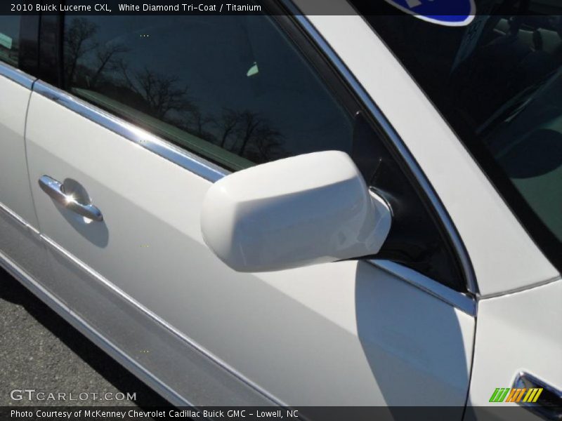 White Diamond Tri-Coat / Titanium 2010 Buick Lucerne CXL