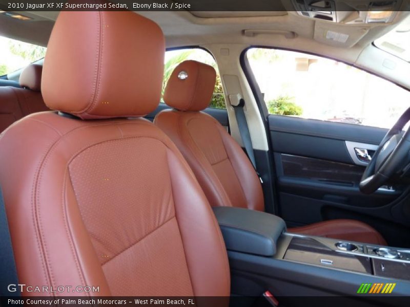  2010 XF XF Supercharged Sedan Spice Interior