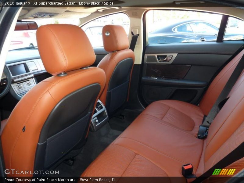  2010 XF XF Supercharged Sedan Spice Interior