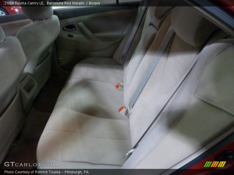 Barcelona Red Metallic / Bisque 2009 Toyota Camry LE