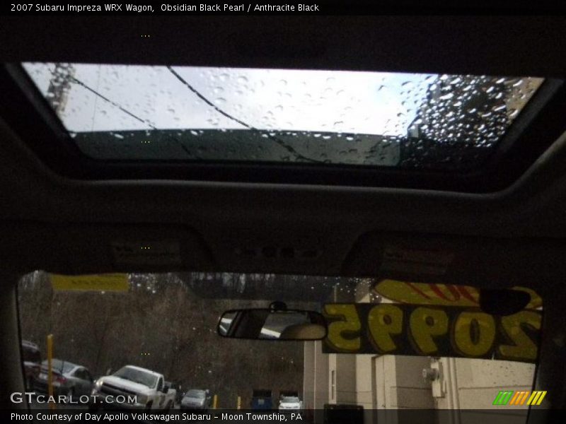 Obsidian Black Pearl / Anthracite Black 2007 Subaru Impreza WRX Wagon