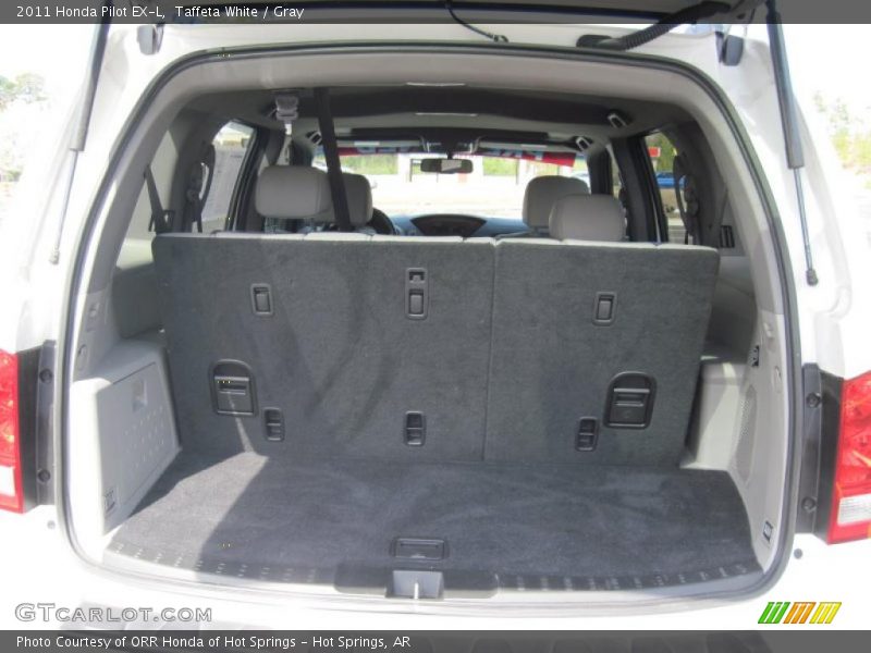 Taffeta White / Gray 2011 Honda Pilot EX-L