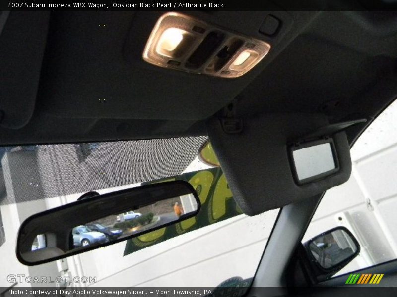 Obsidian Black Pearl / Anthracite Black 2007 Subaru Impreza WRX Wagon