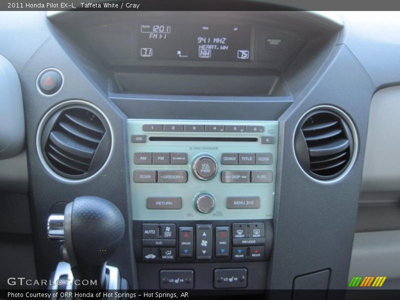 Taffeta White / Gray 2011 Honda Pilot EX-L