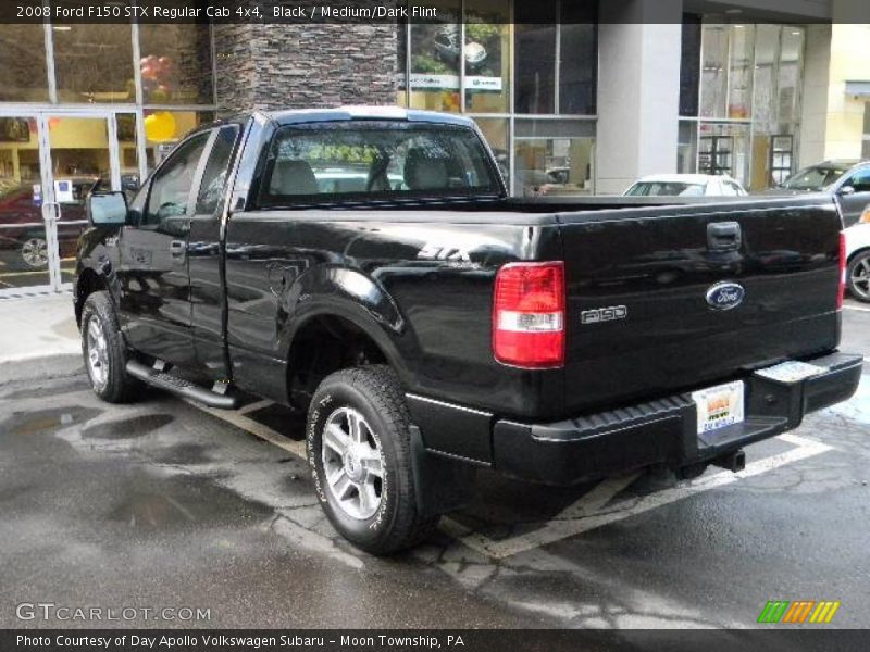 Black / Medium/Dark Flint 2008 Ford F150 STX Regular Cab 4x4