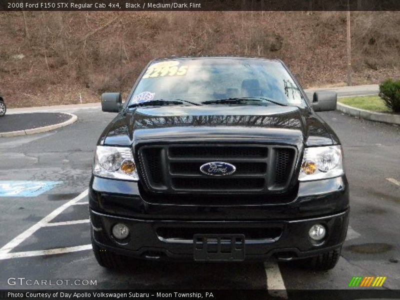 Black / Medium/Dark Flint 2008 Ford F150 STX Regular Cab 4x4