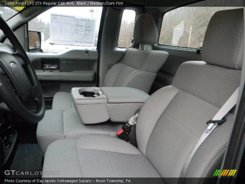  2008 F150 STX Regular Cab 4x4 Medium/Dark Flint Interior
