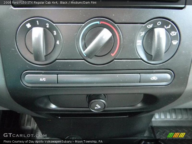 Controls of 2008 F150 STX Regular Cab 4x4