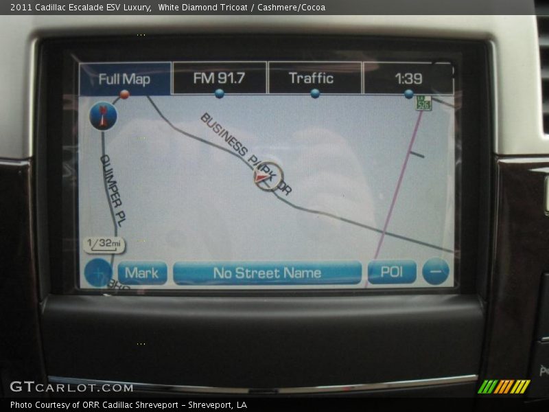 Navigation of 2011 Escalade ESV Luxury