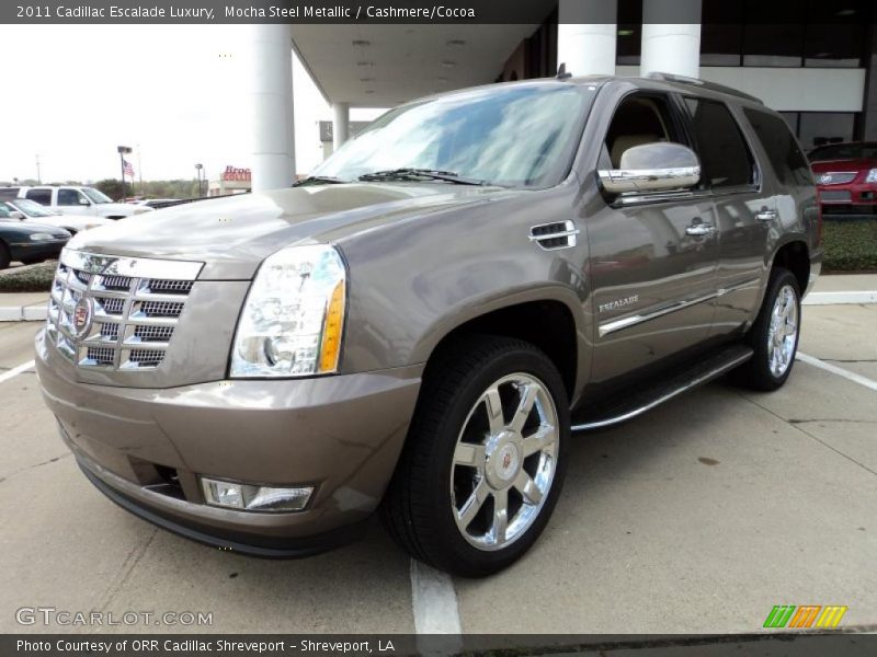 Mocha Steel Metallic / Cashmere/Cocoa 2011 Cadillac Escalade Luxury