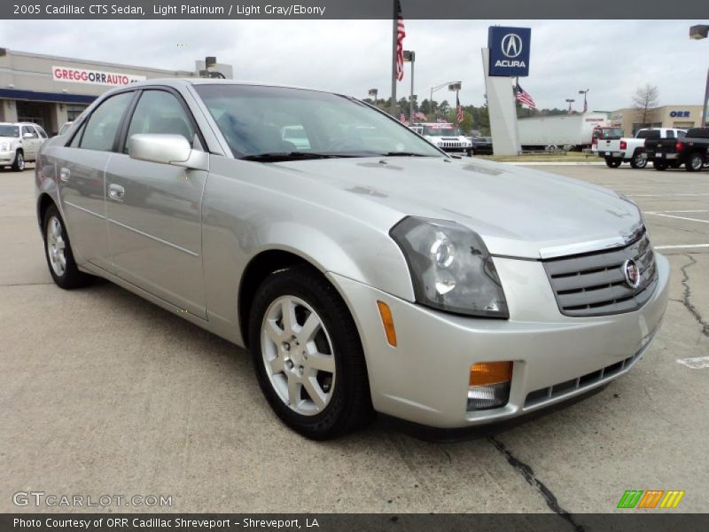 Light Platinum / Light Gray/Ebony 2005 Cadillac CTS Sedan
