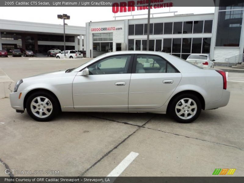 Light Platinum / Light Gray/Ebony 2005 Cadillac CTS Sedan