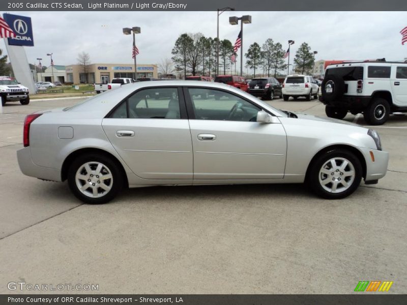 Light Platinum / Light Gray/Ebony 2005 Cadillac CTS Sedan