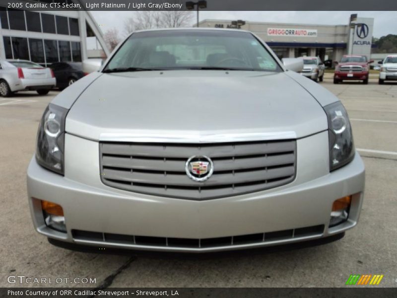 Light Platinum / Light Gray/Ebony 2005 Cadillac CTS Sedan