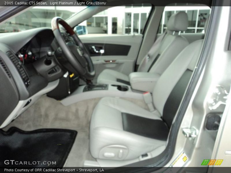 Light Platinum / Light Gray/Ebony 2005 Cadillac CTS Sedan