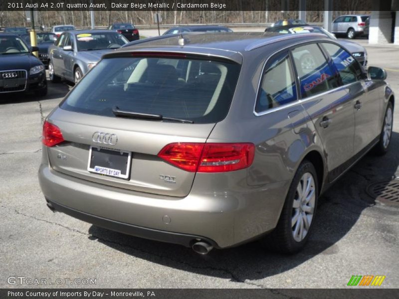 Dakar Beige Metallic / Cardamom Beige 2011 Audi A4 2.0T quattro Avant